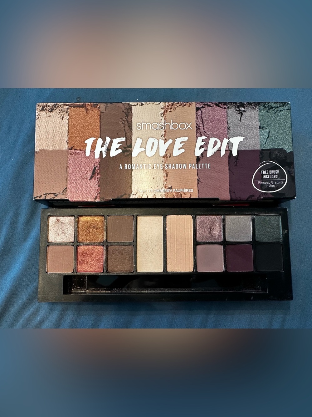 Smashbox Romantic Eyeshadow Palette – Neutrals, Pink & Plum Tones